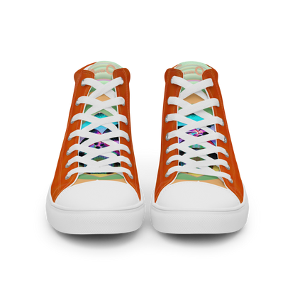 Men’s high top canvas shoes