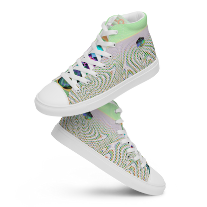 Men’s high top canvas shoes