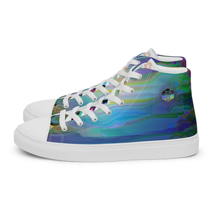 Men’s high top canvas shoes