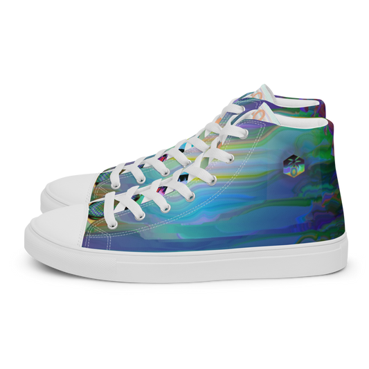 Men’s high top canvas shoes
