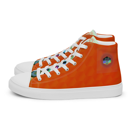 Men’s high top canvas shoes