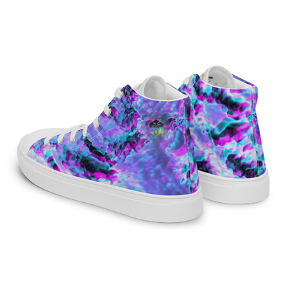 Men’s high top canvas shoes