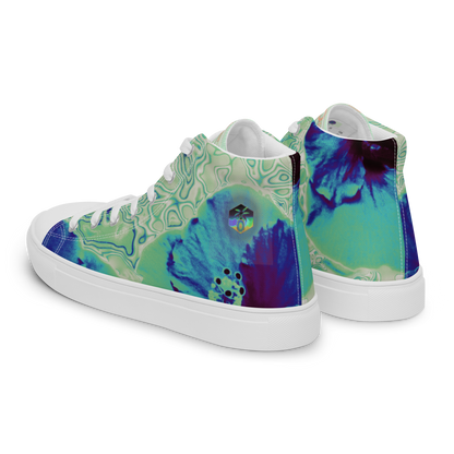 Men’s high top canvas shoes