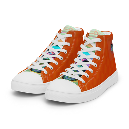 Men’s high top canvas shoes