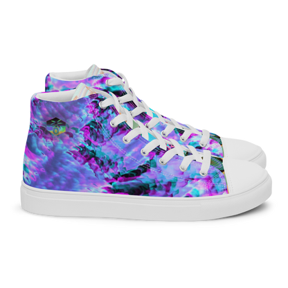 Men’s high top canvas shoes