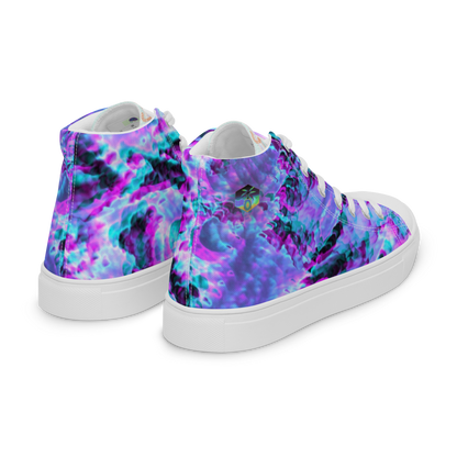Men’s high top canvas shoes