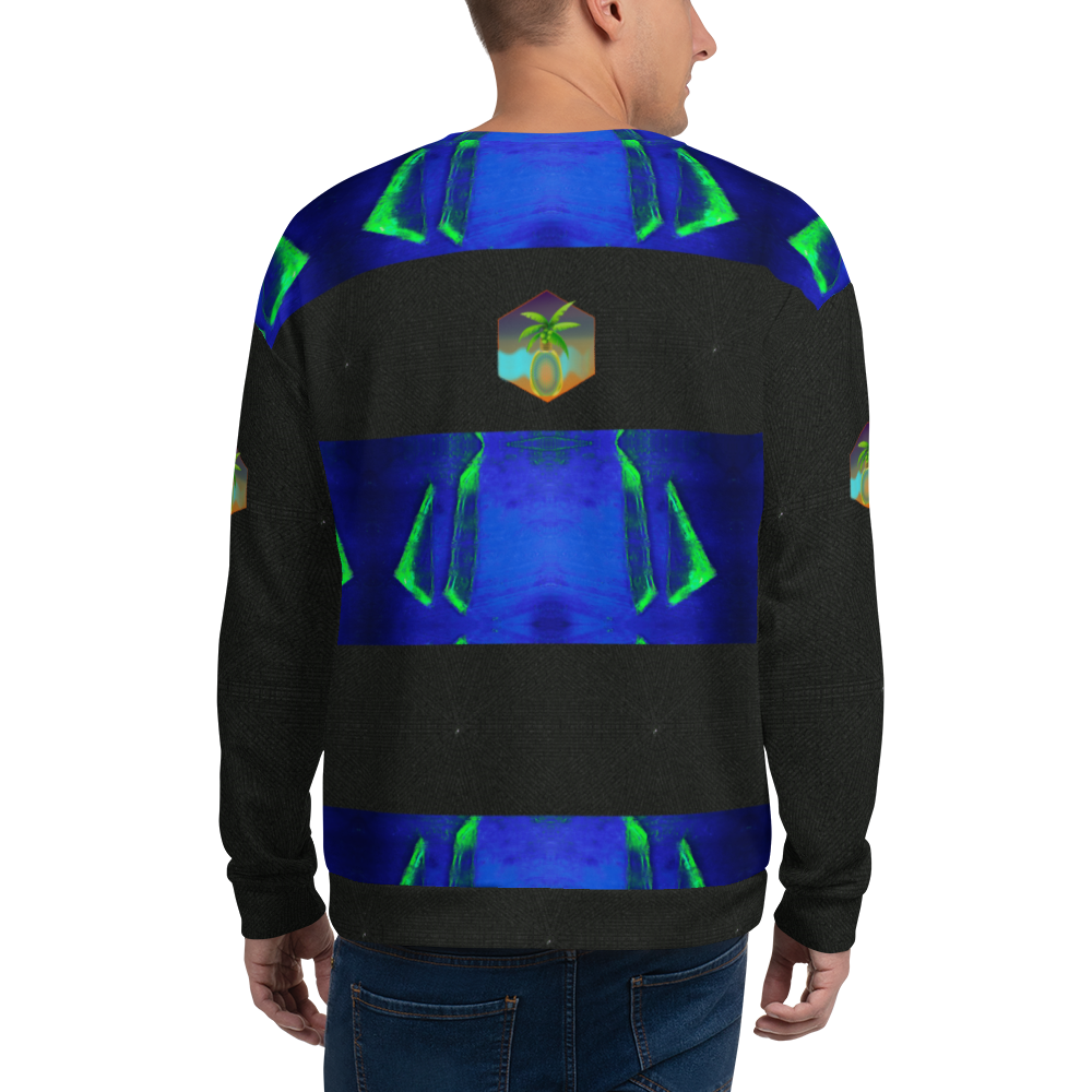 Crpytic Blues Unisex Sweatshirt