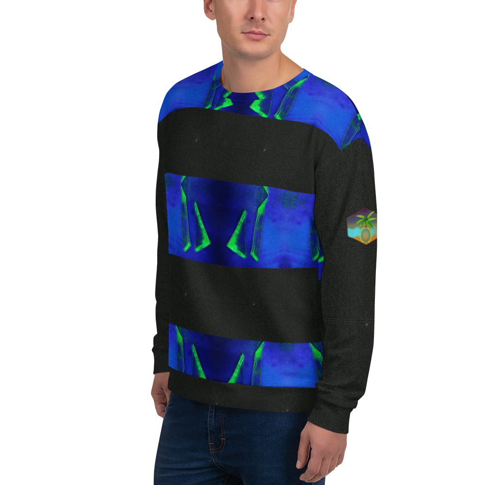 Crpytic Blues Unisex Sweatshirt