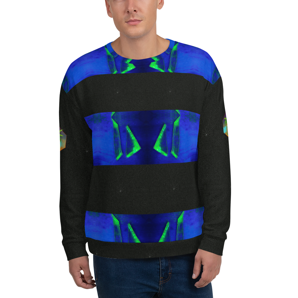 Crpytic Blues Unisex Sweatshirt