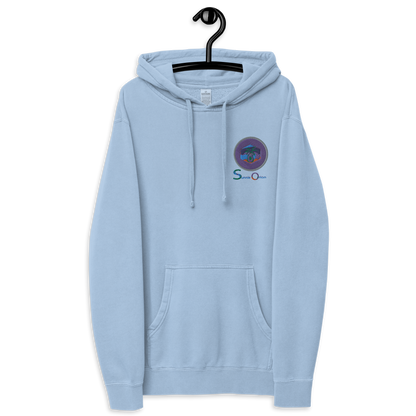 Unisex pigment-dyed hoodie