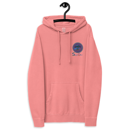 Unisex pigment-dyed hoodie